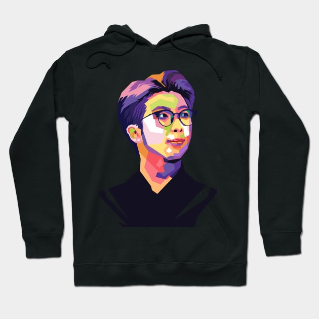 Bts rap monster kim namjoon Hoodie by Danwpap2